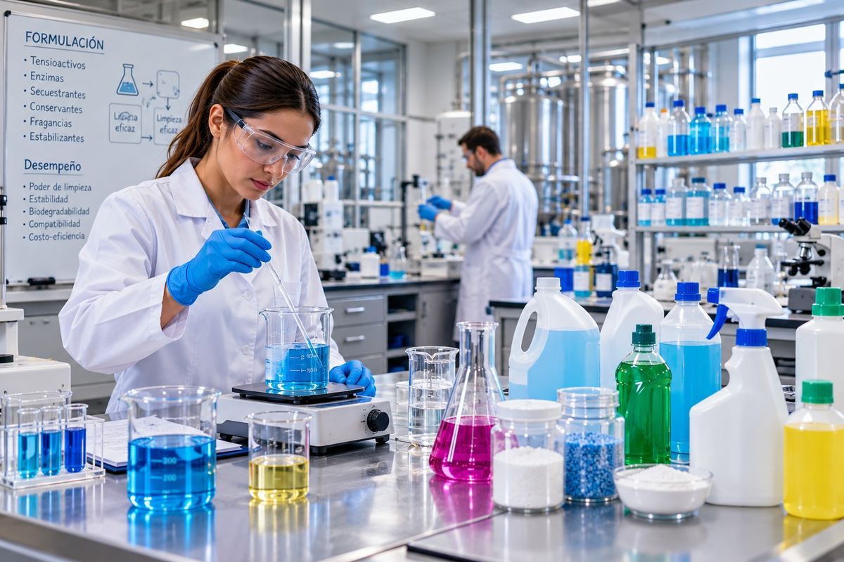 Detergent formulation laboratory